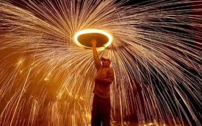 مرد ۸۹ساله میان مصدومین چهارشنبه سوری