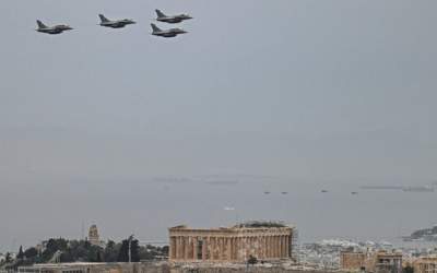 تمرین هوایی مشترک قطر و اسرائیل در یونان