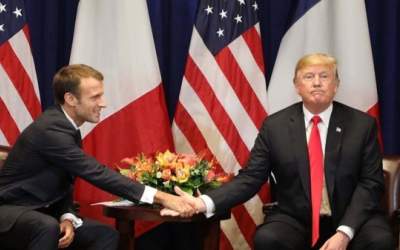 ماکرون: با تعرفه‌های ترامپ ملت آمریکا فقیرتر می‌شود