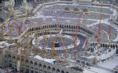 وسعت مسجد الحرام ۳ برابر شد +عکس