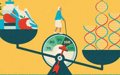 فیلم/ طول عمر بیشتر با سبک زندگی یا ژنتیک؟  <img src="https://cdn.jahannews.com/images/video_icon.png" width="16" height="16" border="0" align="top">