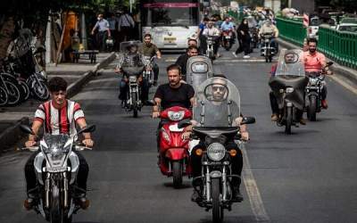 اعمال قانون ۱۱۳ هزار موتورسوار در تهران