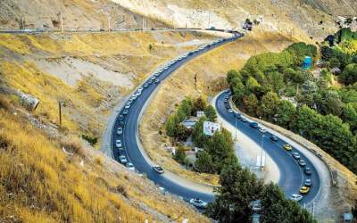 محور کرج-چالوس بازگشایی شد