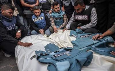 هدف رژیم صهیونیستی از ترور خبرنگاران در غزه