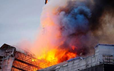 فیلم/ آتش‌سوزی مهیب در کربلا  