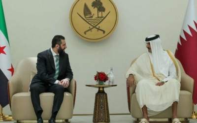 جولانی وارد دوحه شد