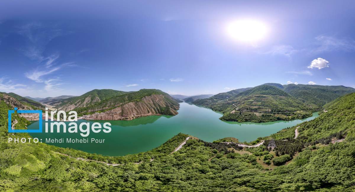 تصاویر دیدنی از سد مخزنی شهید رجایی  