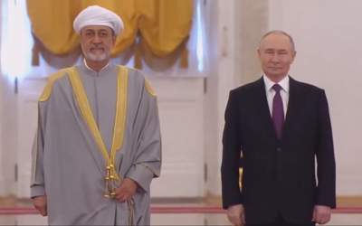 فیلم/ کلاس آموزشی با لبخند معنادار پوتین!  <img src="https://cdn.jahannews.com/images/video_icon.png" width="16" height="16" border="0" align="top">