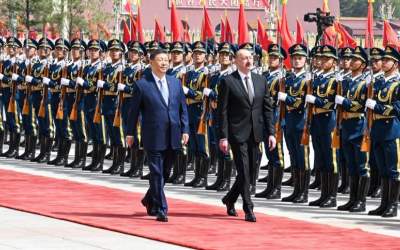 علی‌اف: چین جزو قدرتمندترین کشورهای جهان است