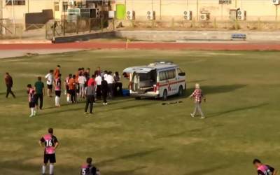 درگذشت پیشکسوت بوشهری حین مسابقه فوتبال