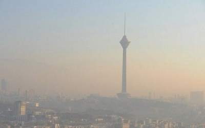 هوای پایتخت آلوده است