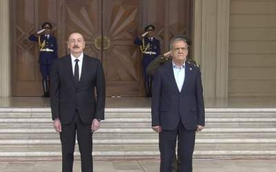 لحظه استقبال رسمی الهام علی‌اف از پزشکیان  <img src="https://cdn.jahannews.com/images/video_icon.png" width="16" height="16" border="0" align="top">