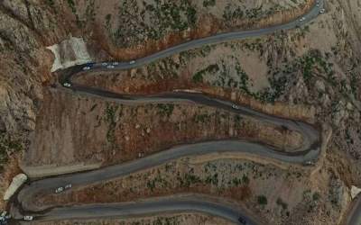 عکس/ گردنه تته در مریوان