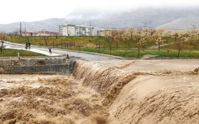 هشدار نارنجی سیل برای ۱۷ استان
