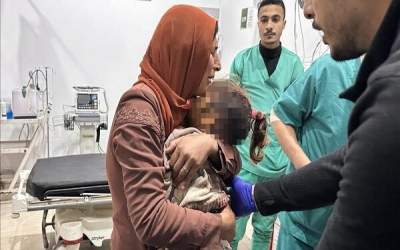 تولد نوزاد بدون مغز در غزه بر اثر تبعات ناشی از سلاح‌های ممنوعه