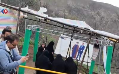 حضور خانواده شهید رئیسی در محل سقوط بالگرد  <img src="https://cdn.jahannews.com/images/video_icon.png" width="16" height="16" border="0" align="top">