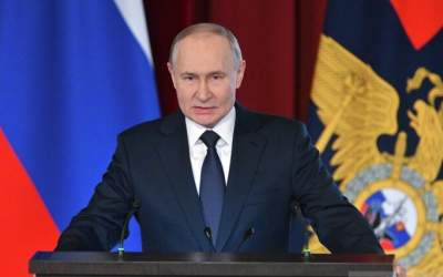 پوتین: امیدوارم کارمان با اوکراین به سلاح هسته‌‍ای نکشد