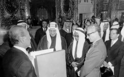 عکس/ پادشاه عربستان سعودی در اصفهان