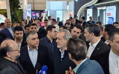 بازدید رئیس‌جمهور از بیست‌ونهمین نمایشگاه نفت