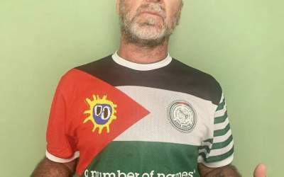 حمایت ستاره دهه ۹۰ فوتبال از فلسطین +عکس