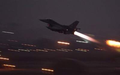 گشت شبانه جنگنده‌های اسرائیلی در دمشق