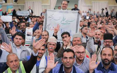 روایت یک خبرنگار از دیدار کارگران با رهبرانقلاب  <img src="https://cdn.jahannews.com/images/video_icon.png" width="16" height="16" border="0" align="top">