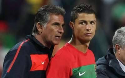 کی‌روش به خاطر رونالدو تمرین را تعطیل کرد!