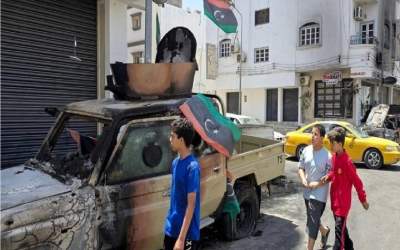 لحظه غارت خانه نخست وزیر در لیبی  <img src="https://cdn.jahannews.com/images/video_icon.png" width="16" height="16" border="0" align="top">