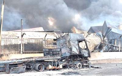 اعلام خسارت محوطه منفجر شده بندر رجایی