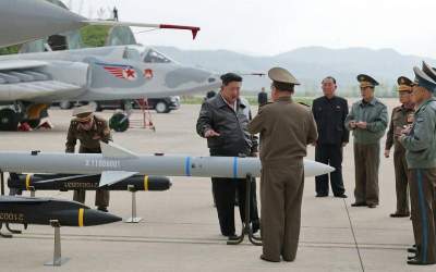 تصاویر موشک جدید کره شمالی