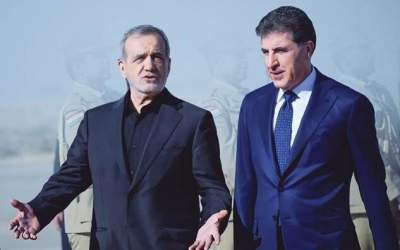 روایت جالب بارزانی از کردی صحبت کردن پزشکیان  <img src="https://cdn.jahannews.com/images/video_icon.png" width="16" height="16" border="0" align="top">