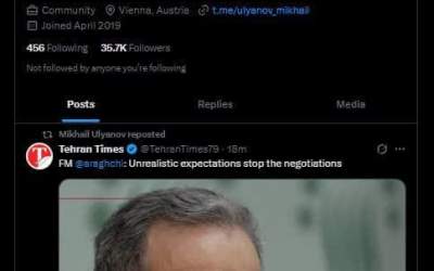 دیپلمات روس پاسخ عراقچی را بازنشر کرد