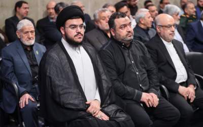 مراسم بزرگداشت شهید رئیسی در بیت رهبری