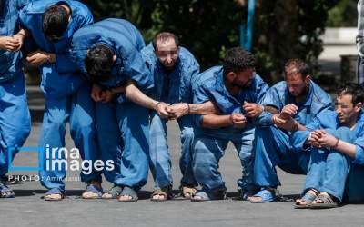 عکس/ دالتون‌ها در چنگ پلیس تهران