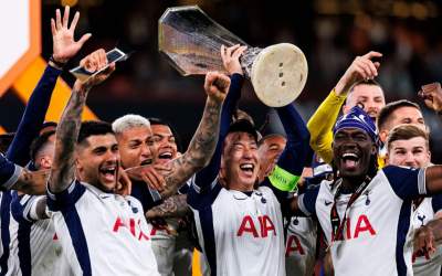 کم آوردن مدال در جشن قهرمانی لیگ اروپا!