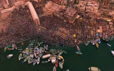 عکس/ ساحل زیبای کاشی هند