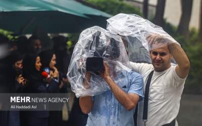 عکس/ سختی کار خبرنگاران