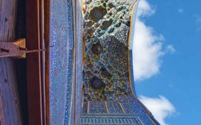 عکس/ مسجد جامع یزد و راهی به سوی آسمان