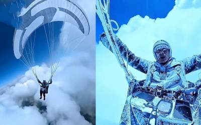 چترباز چینی در هوا یخ زد!  <img src="https://cdn.jahannews.com/images/video_icon.png" width="16" height="16" border="0" align="top">