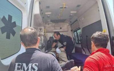 سقوط خلبان یک پاراگلایدر در ارتفاعات شمال غرب تهران