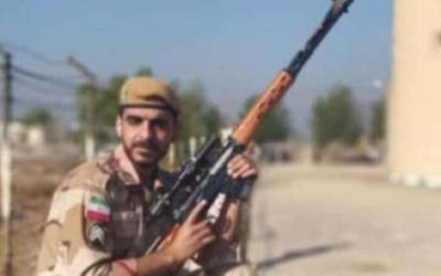 شهادت سرباز بوشهری در درگیری با قاچاقچیان