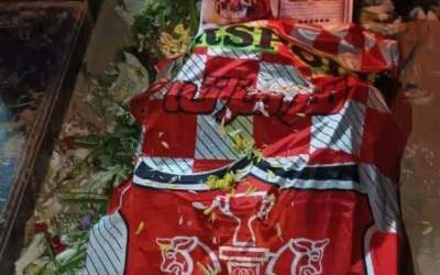 اولین عکس از مزار الهه حسین نژاد