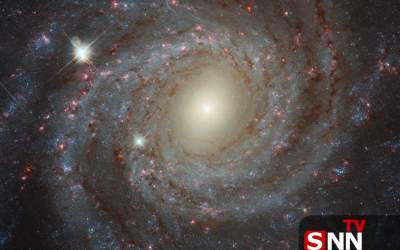 چشم در چشم کهکشان مارپیچی