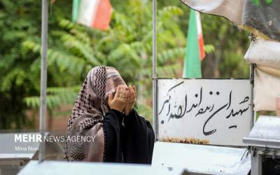 عکس/ شهیدان زنده‌اند الله اکبر