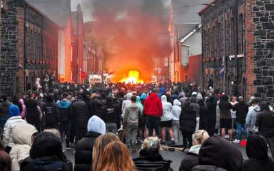 به آتش کشیده شدن منازل پناهجویان در ایرلند  <img src="https://cdn.jahannews.com/images/video_icon.png" width="16" height="16" border="0" align="top">