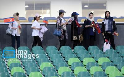 عکس/ کره‌ ای ها در استادیوم آزادی