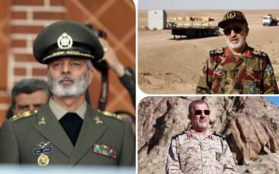 فرمانده کل قوا در احکامی سرلشکر موسوی را به ریاست ستادکل و سرلشکر پاکپور را به فرماندهی کل سپاه منصوب کردند