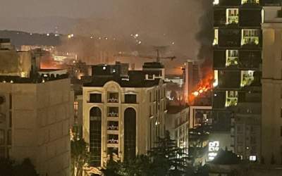 حمله اسرائیل به ستاد وزارت دفاع در تهران