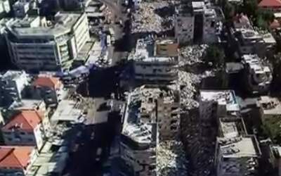 نمای هوایی از حیفا بعد از اصابت موشک‌های ایرانی  <img src="https://cdn.jahannews.com/images/video_icon.png" width="16" height="16" border="0" align="top">