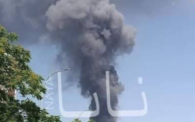 عکس/ ساختمان دادگاه حیفا هدف قرار گرفت